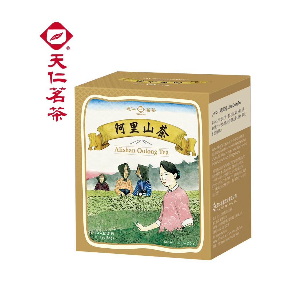 入防潮包10 e Bs茗茶阿里山茶  Te Oolg Tealhan  a   on     A  is      the     a       a   Net Wt  oz (30 g) 天仁 REN TEA      . T