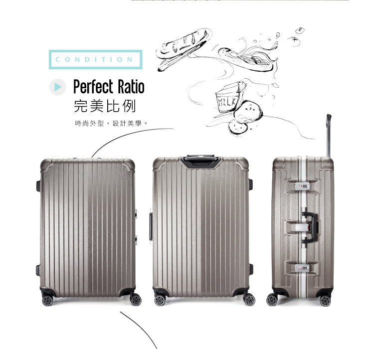 完美比例 時尚外型,設計美學。 