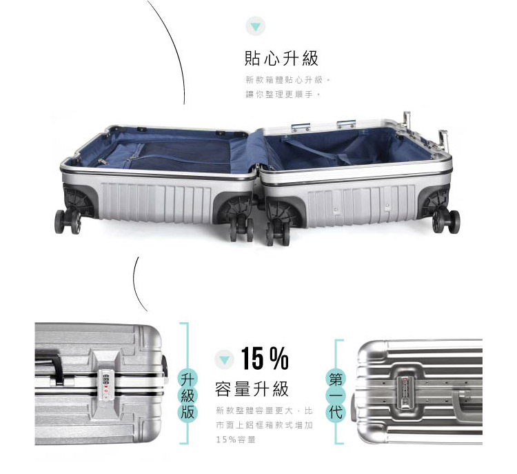 新妝整體容量更大,比代