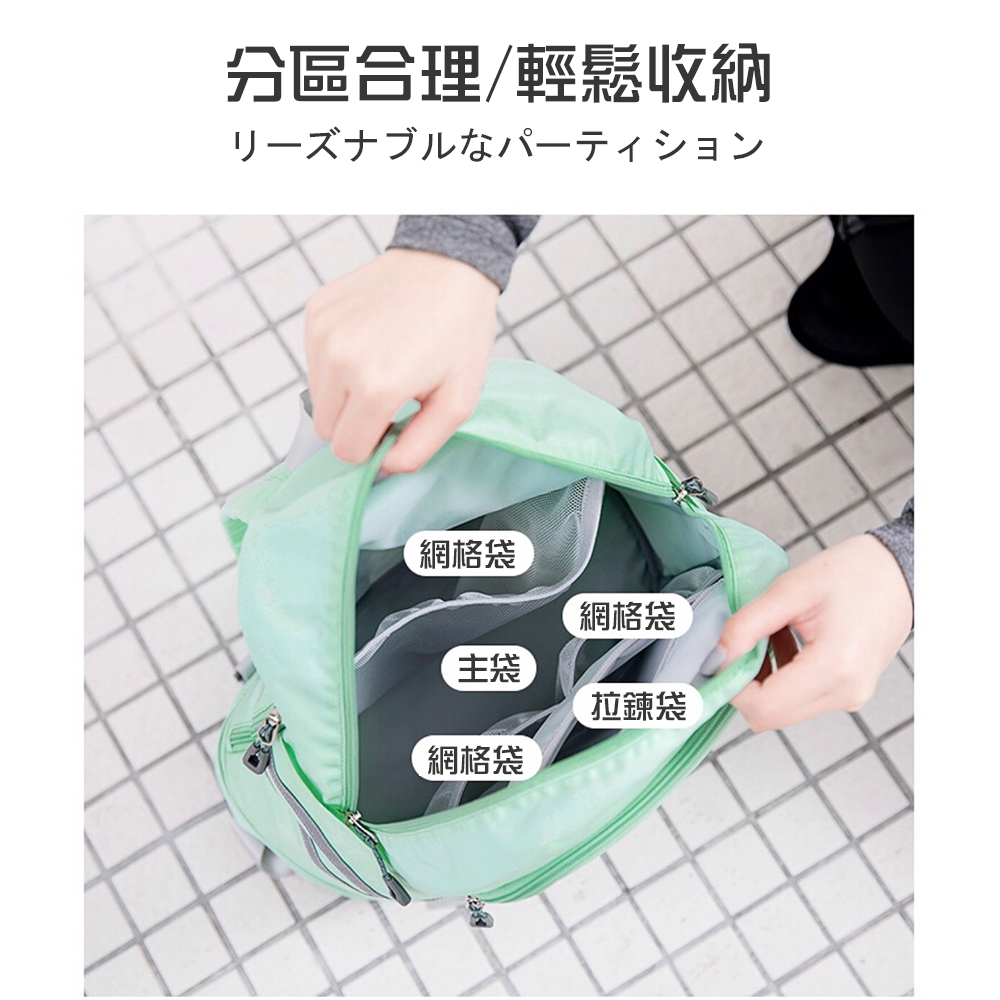 分區合理輕鬆收納