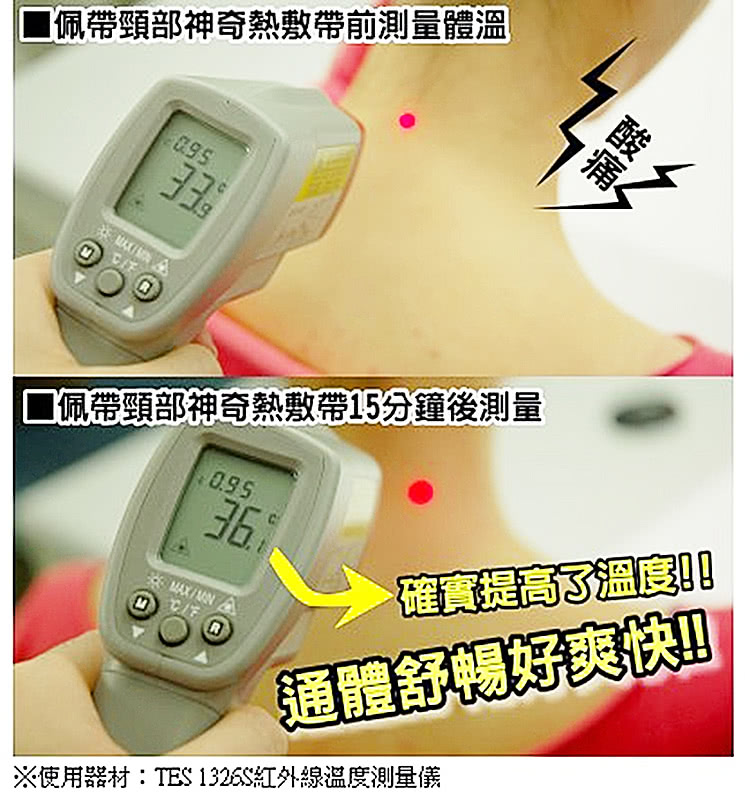 使用器材TES 1326S紅外線溫度測量儀