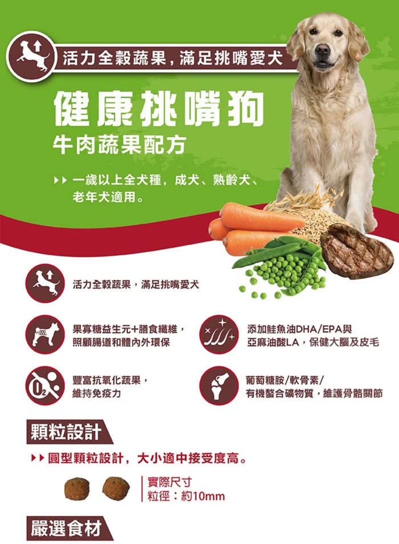圓型顆粒設計,大小適中接受度高。