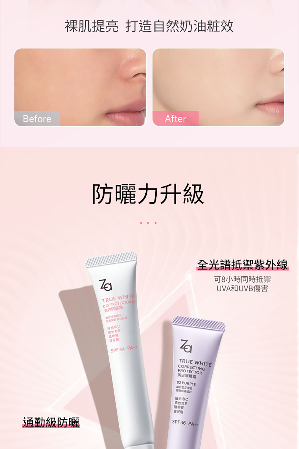 斑點同時美白肌膚