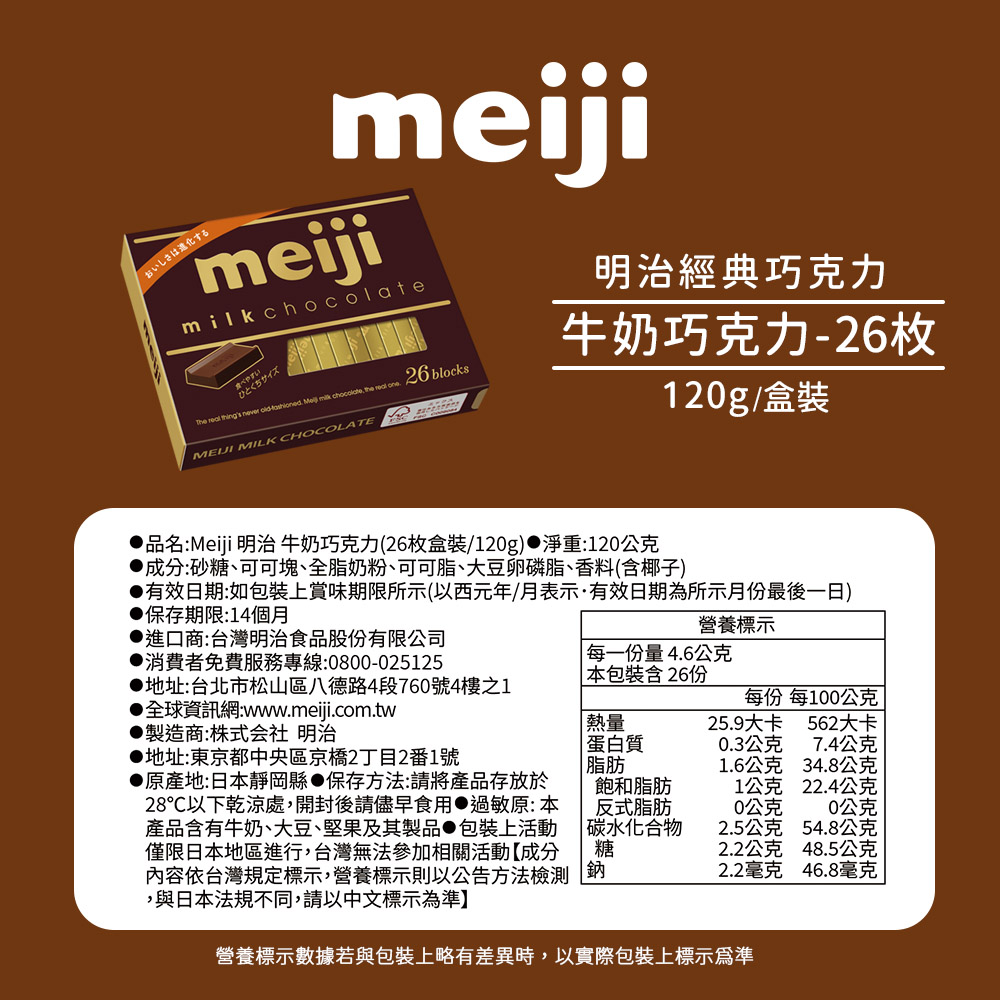 有效日期如包裝上賞味期限所示西元年月表示,有效日期為所示月份最後一日