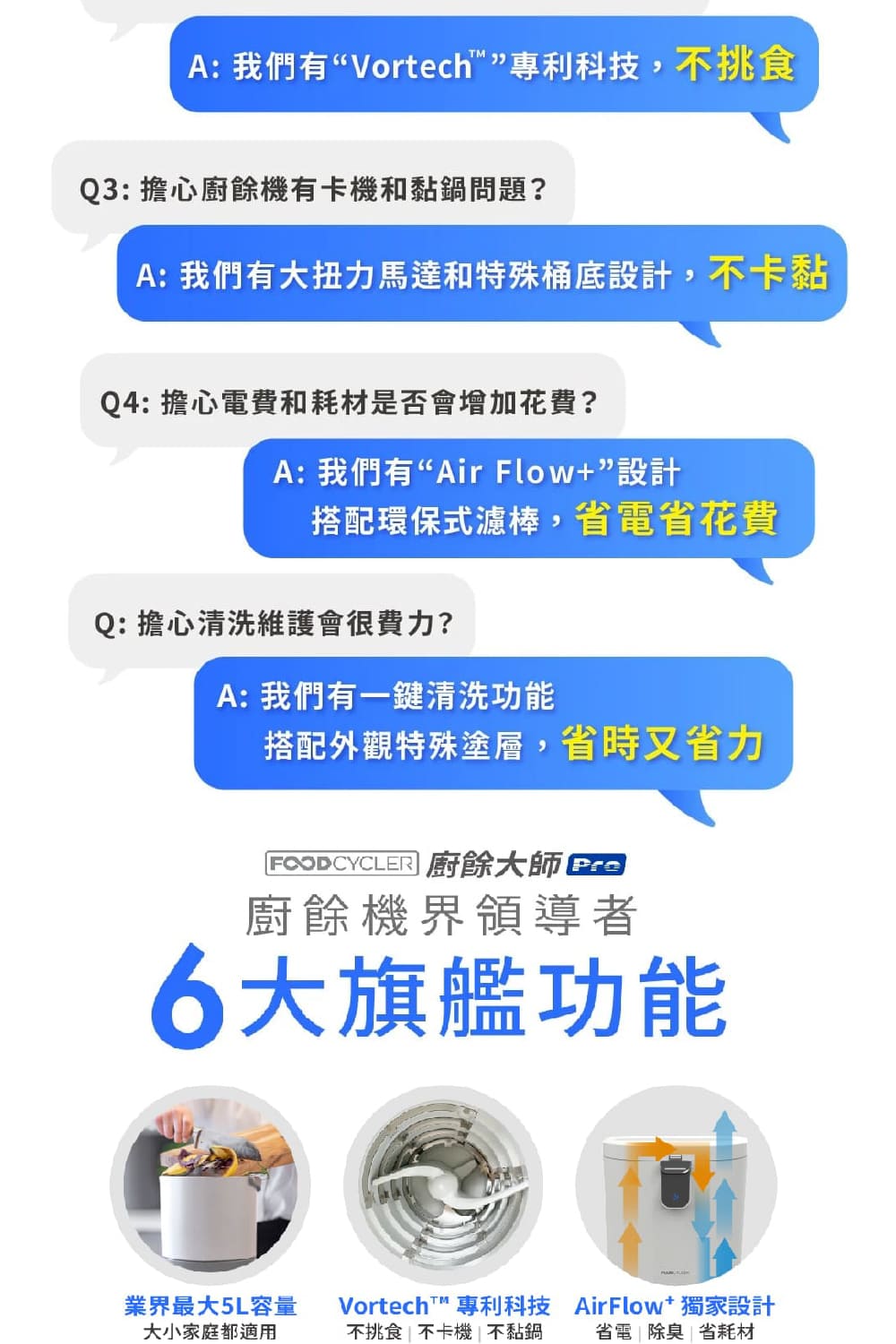 Vortech 專利科技 AirFlow 獨家設計