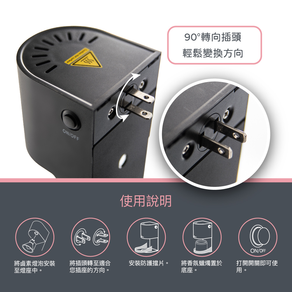 將鹵素燈泡安裝