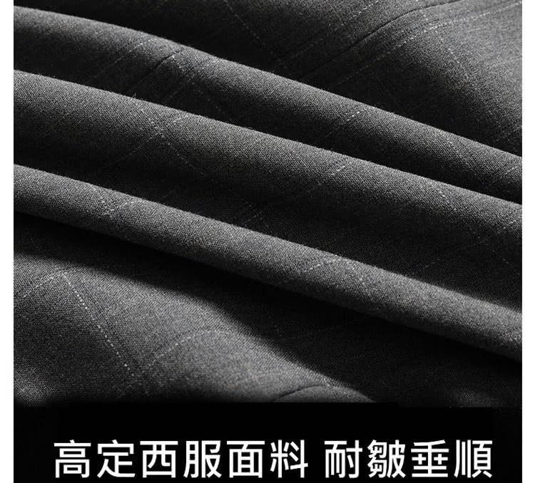 高定西服面料 耐皺垂順 