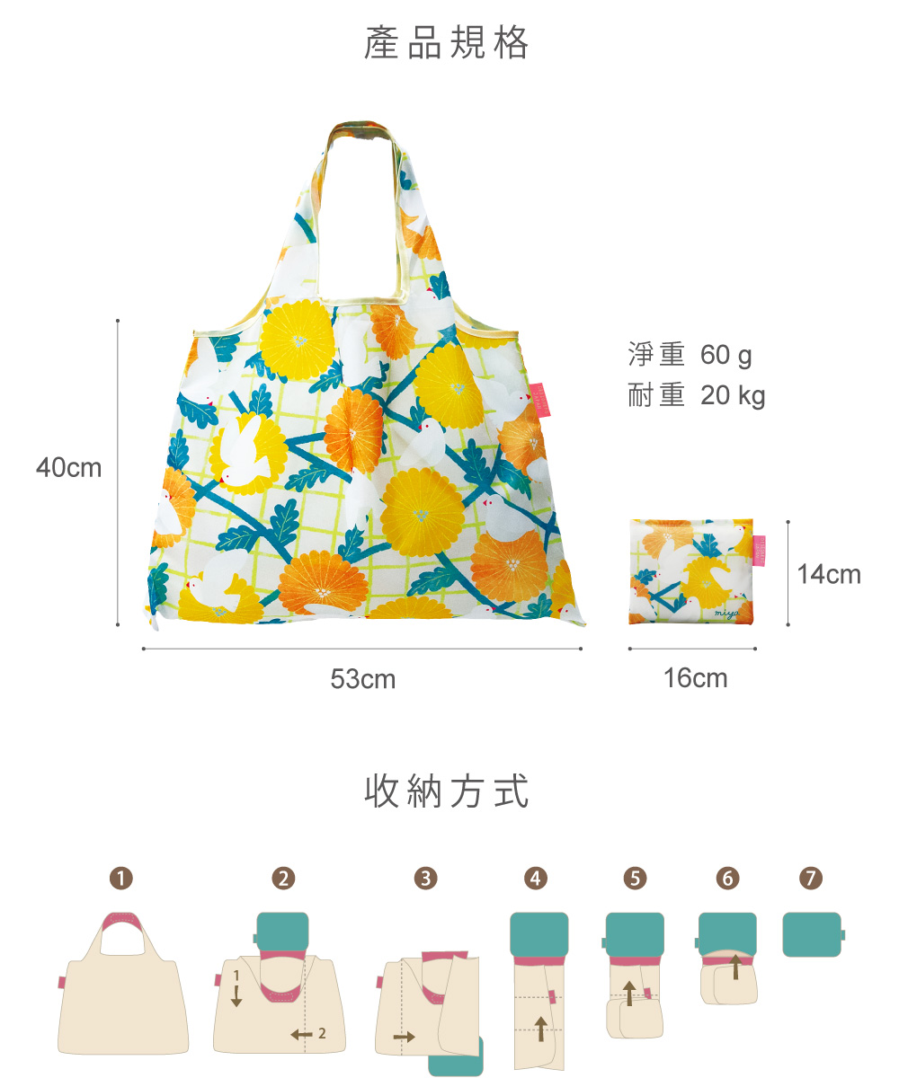 產品規格 收納方式 淨重 60 g 耐重 20 kg 