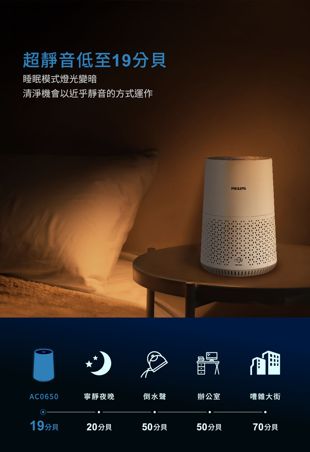 清淨機會以近乎靜音的方式運作