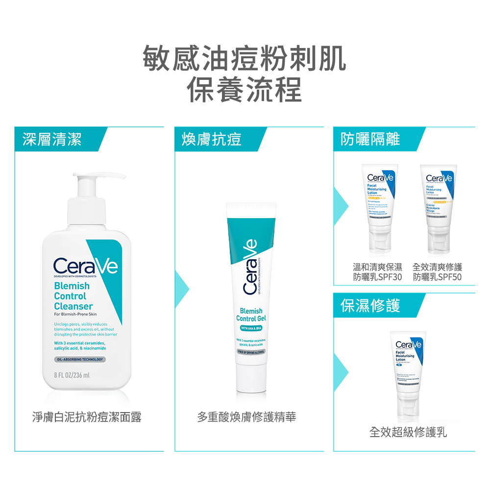淨膚白泥抗粉痘潔面露