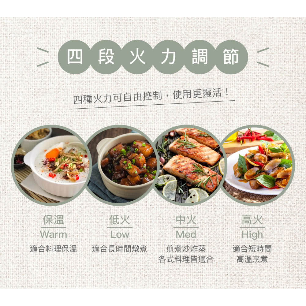 四種火力可自由控制,使用更靈活