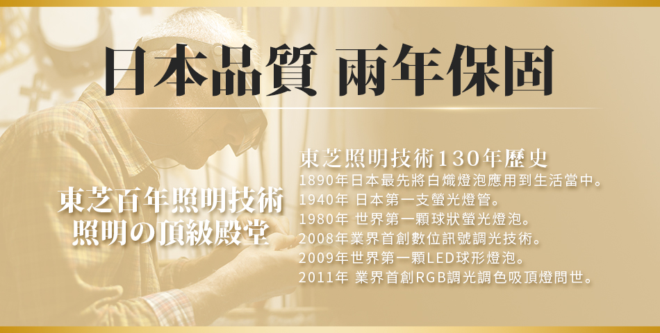 2011年 業界首創RGB調光調色吸頂燈問世。