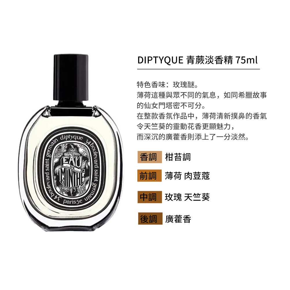 DIPTYQUE 青蕨淡香精75ml