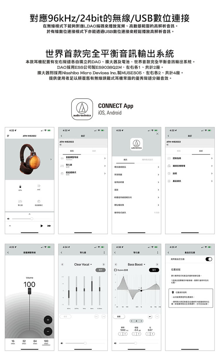audio-technica鐵三角 WB2022 - 詳情3