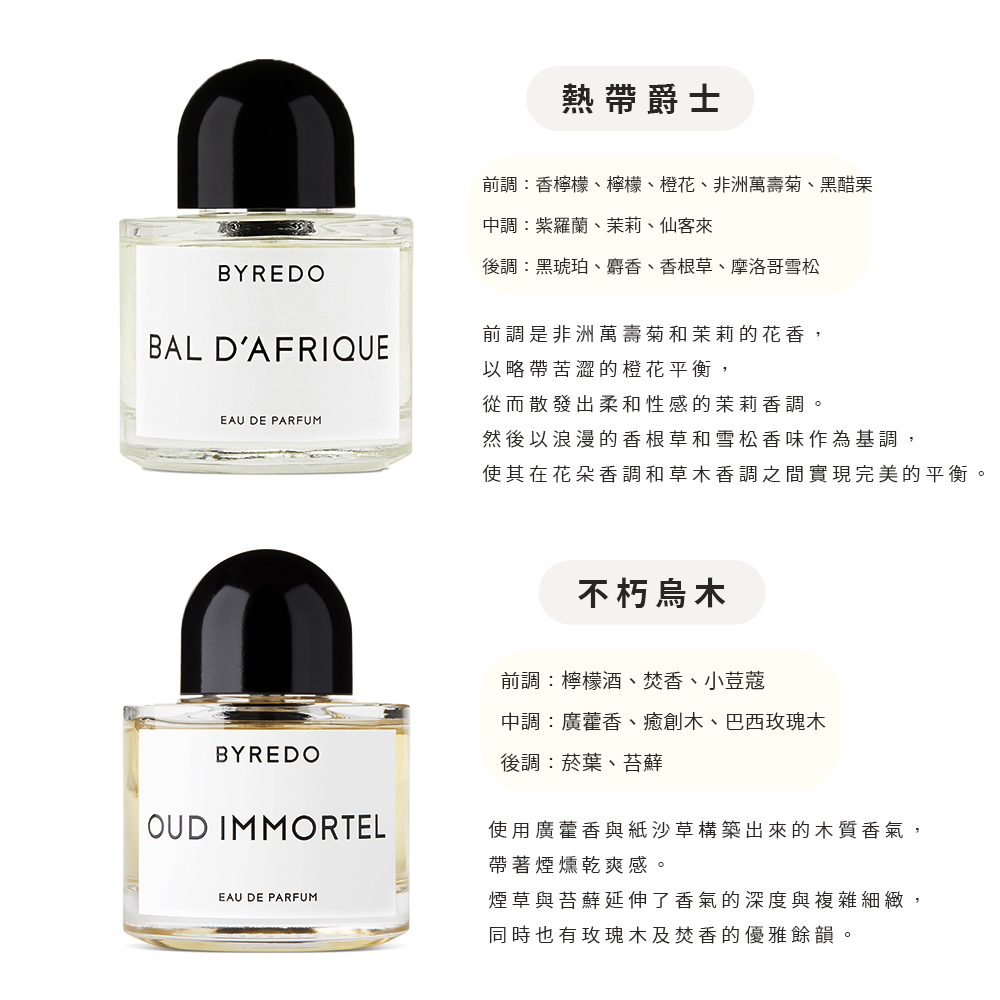 使其在花朵香調和草木香調之間實現完美的平衡。