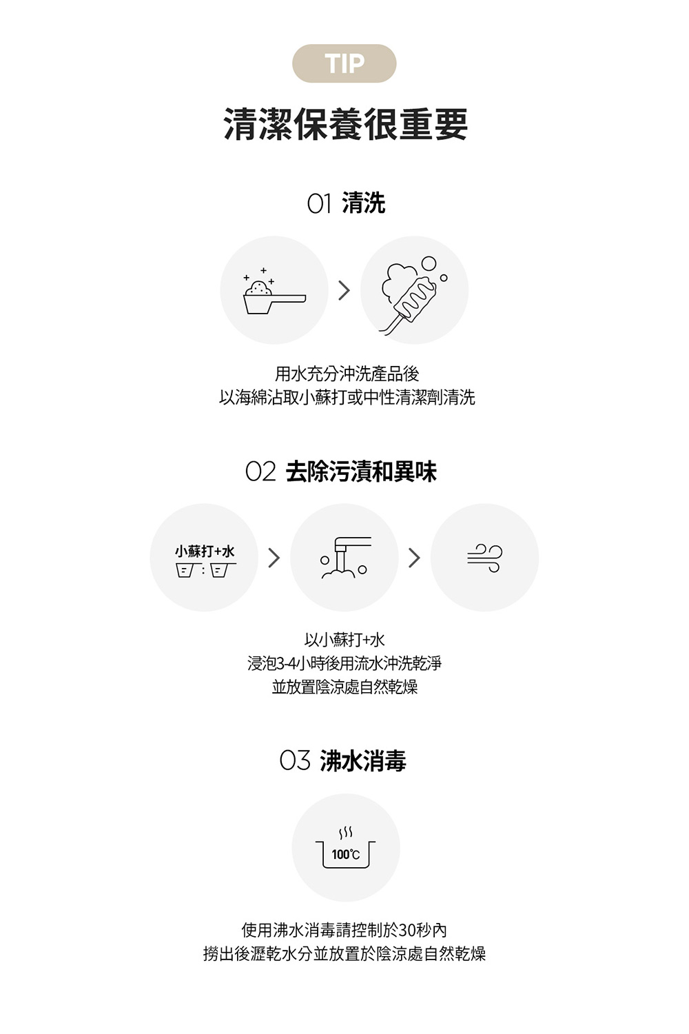 撈出後瀝乾水分並放置於陰涼處自然乾燥