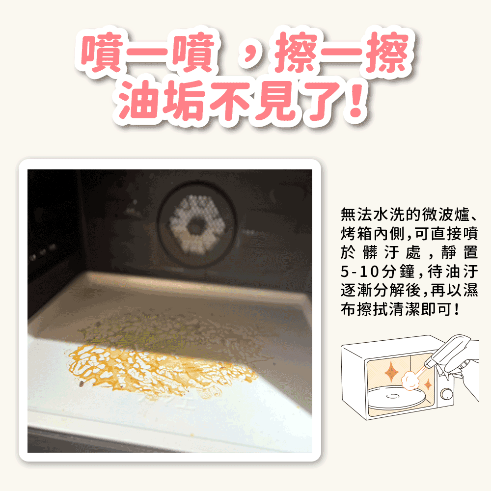無法水洗的微波爐、
