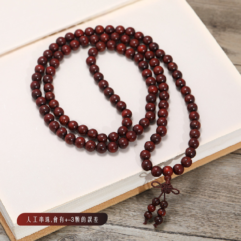 人工串珠,會有3顆的誤差 