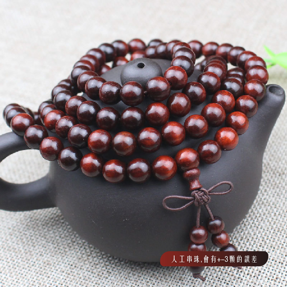 人工串珠,會有3顆的誤差 