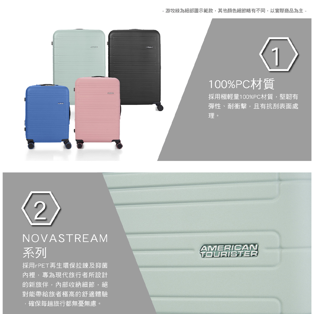 游牧綠為細部圖示範款,其他顏色細節略有不同,以實際商品為主