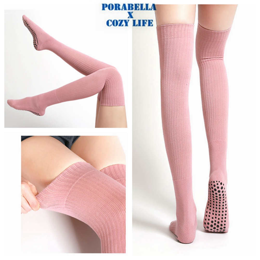 Porabella 兩双任選 襪子 壓力襪 素色壓力襪 美腿