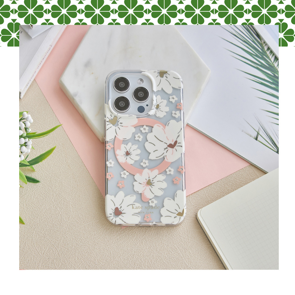 【新品未使用】01 ケイトスペード　iPhone15 スマホケース　カバー Amazon.co.jp: Kate spade(ケイトスペード)iphone 15 case