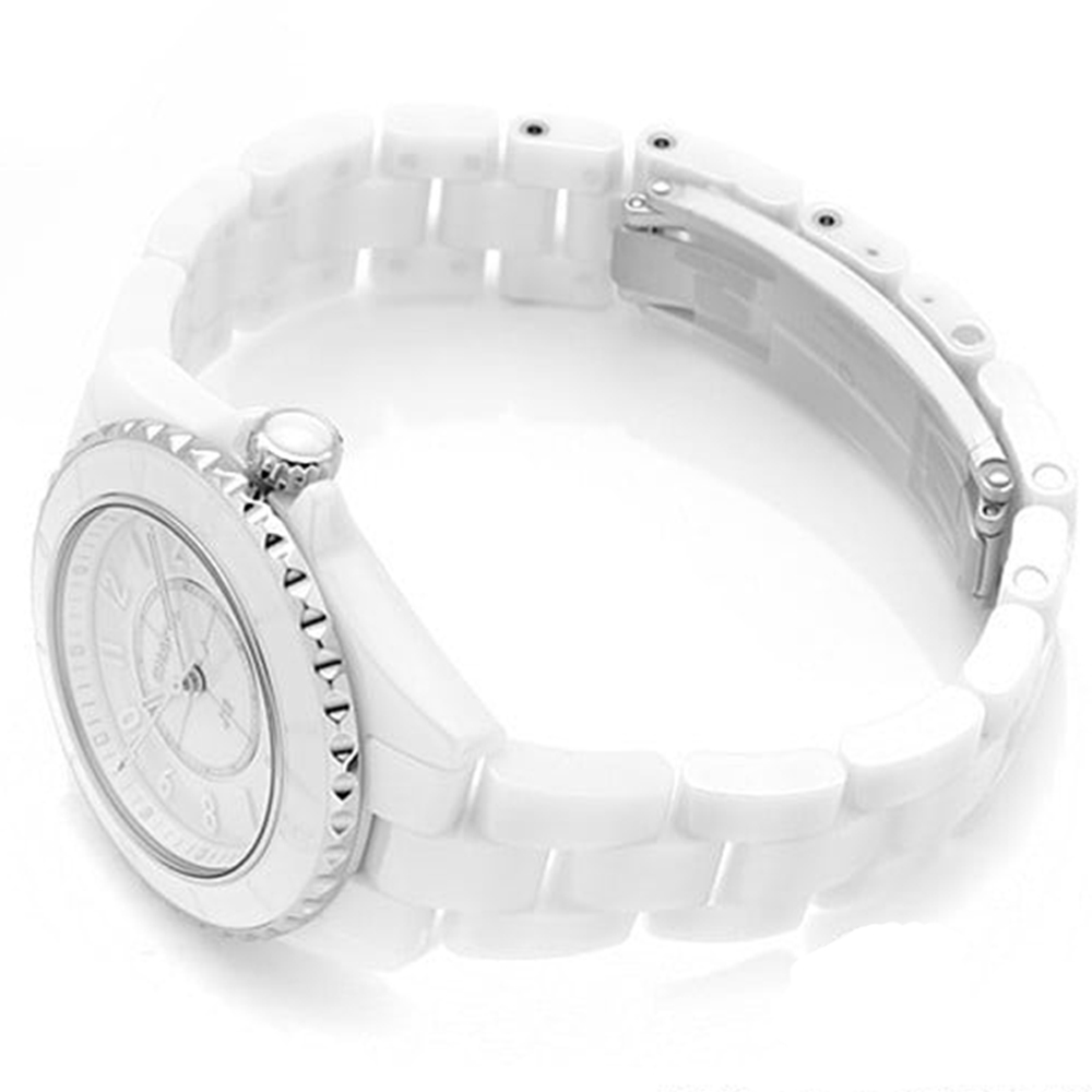 CHANEL 香奈兒 J12 極致煥白石英陶瓷腕表x33mm