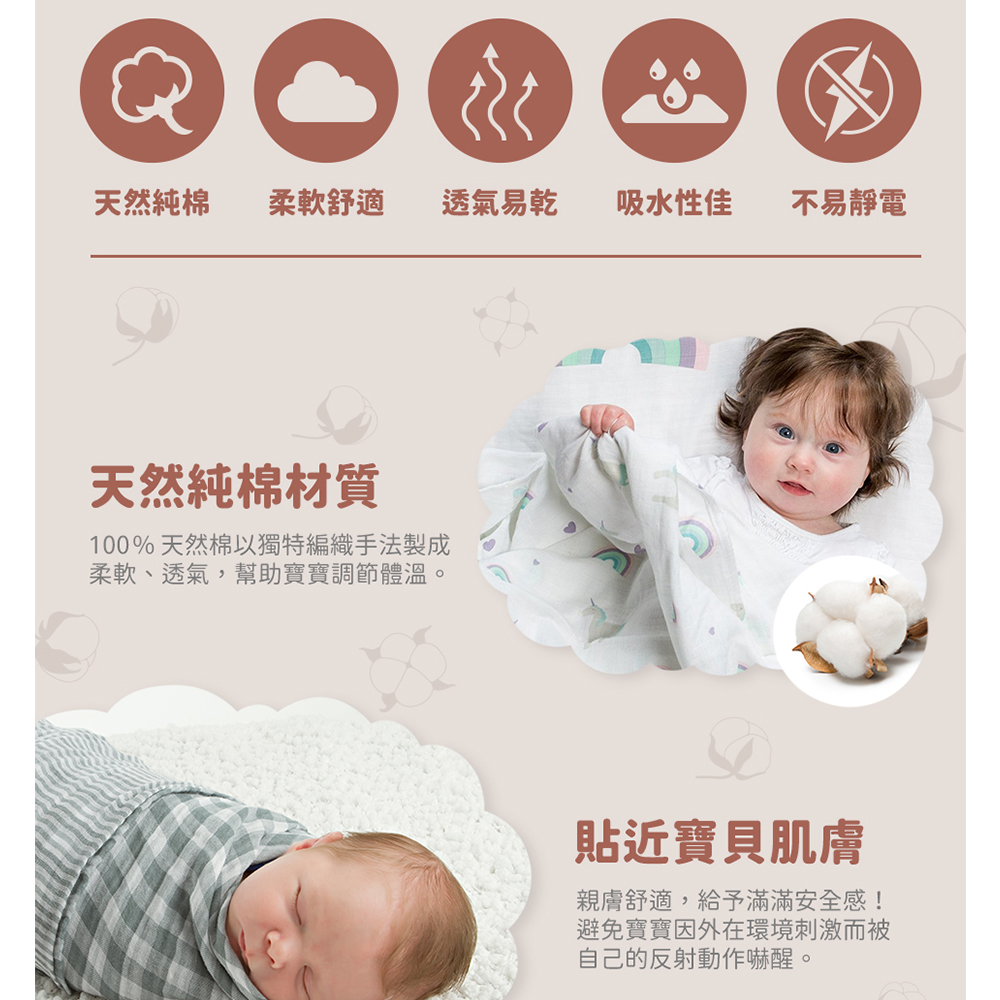 lulujo 嬰兒雙面萬用巾(3款可選)評價推薦