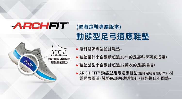 SKECHERS 男鞋 運動系列 瞬穿舒適科技 ARCH F