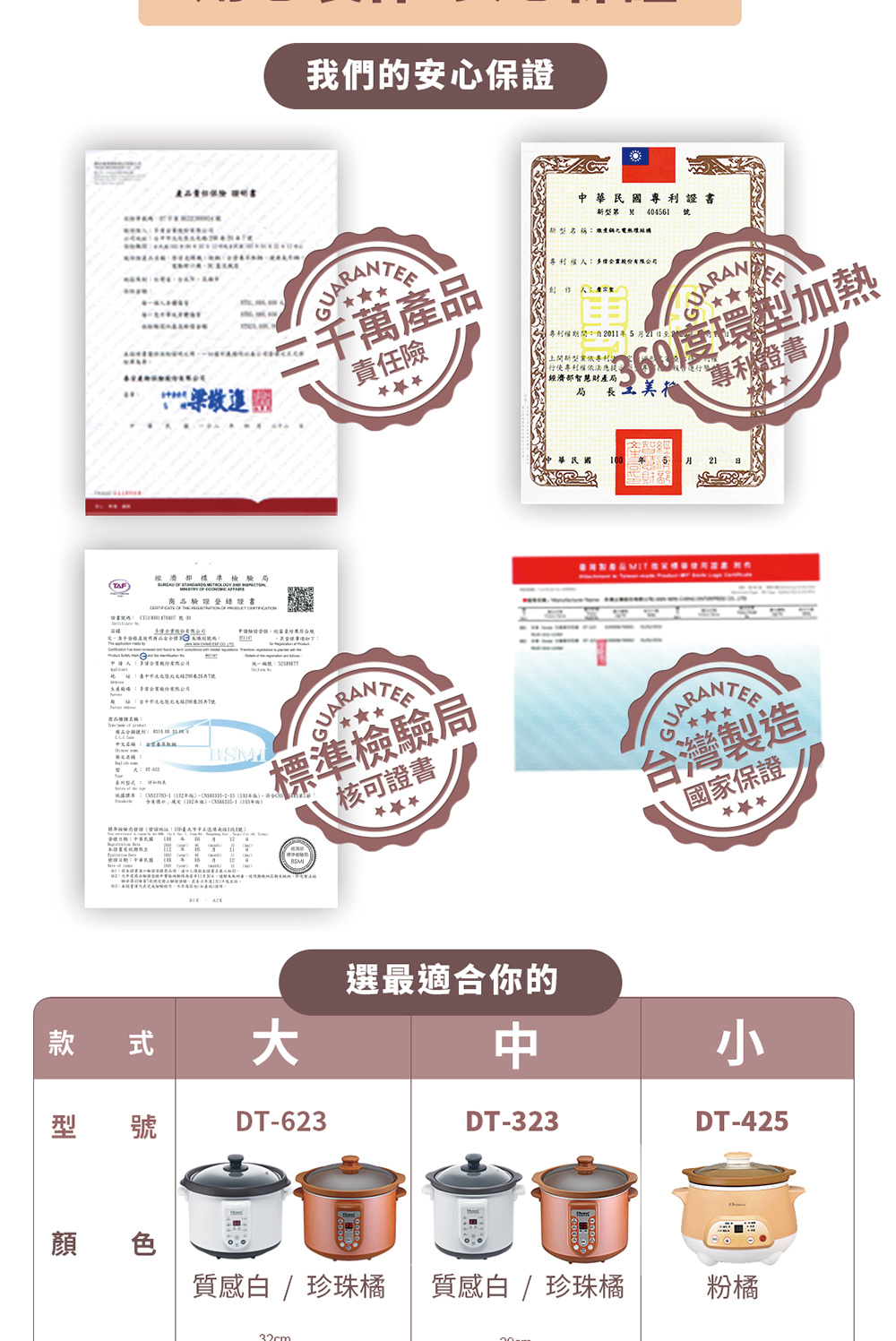 Dowai多偉 DT-425 - 詳情3