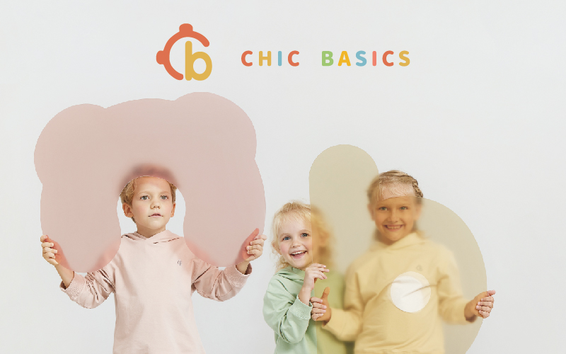 奇哥 CHIC BASICS系列 男女童裝 休閒大學T恤 1