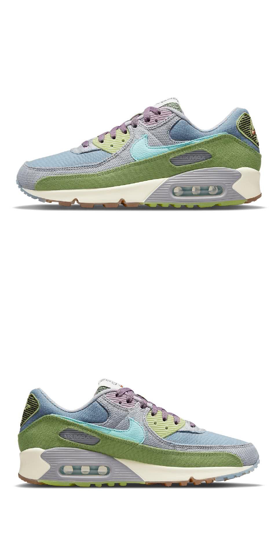 NIKE 耐吉 休閒鞋 Air Max 90 SE 男鞋 藍