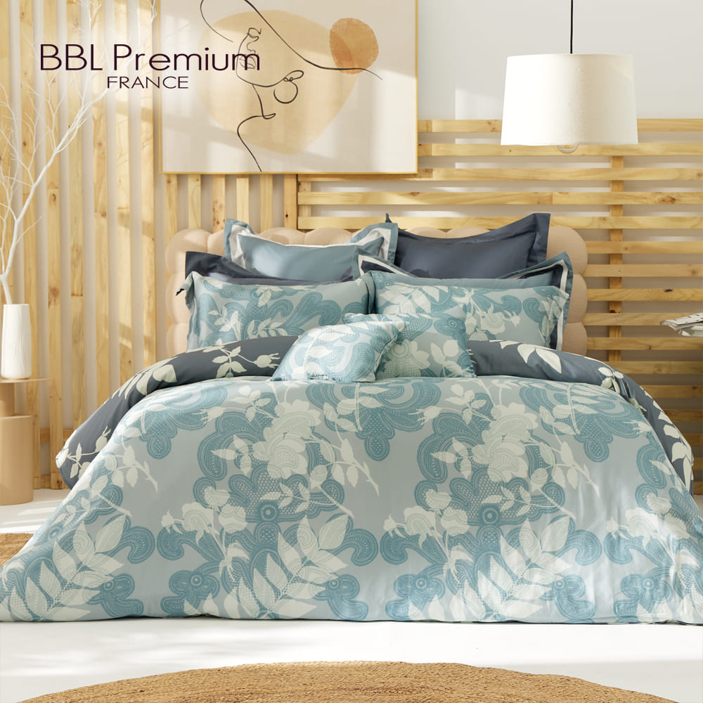 BBL Premium 100%天絲印花床包被套組-迷霧森林