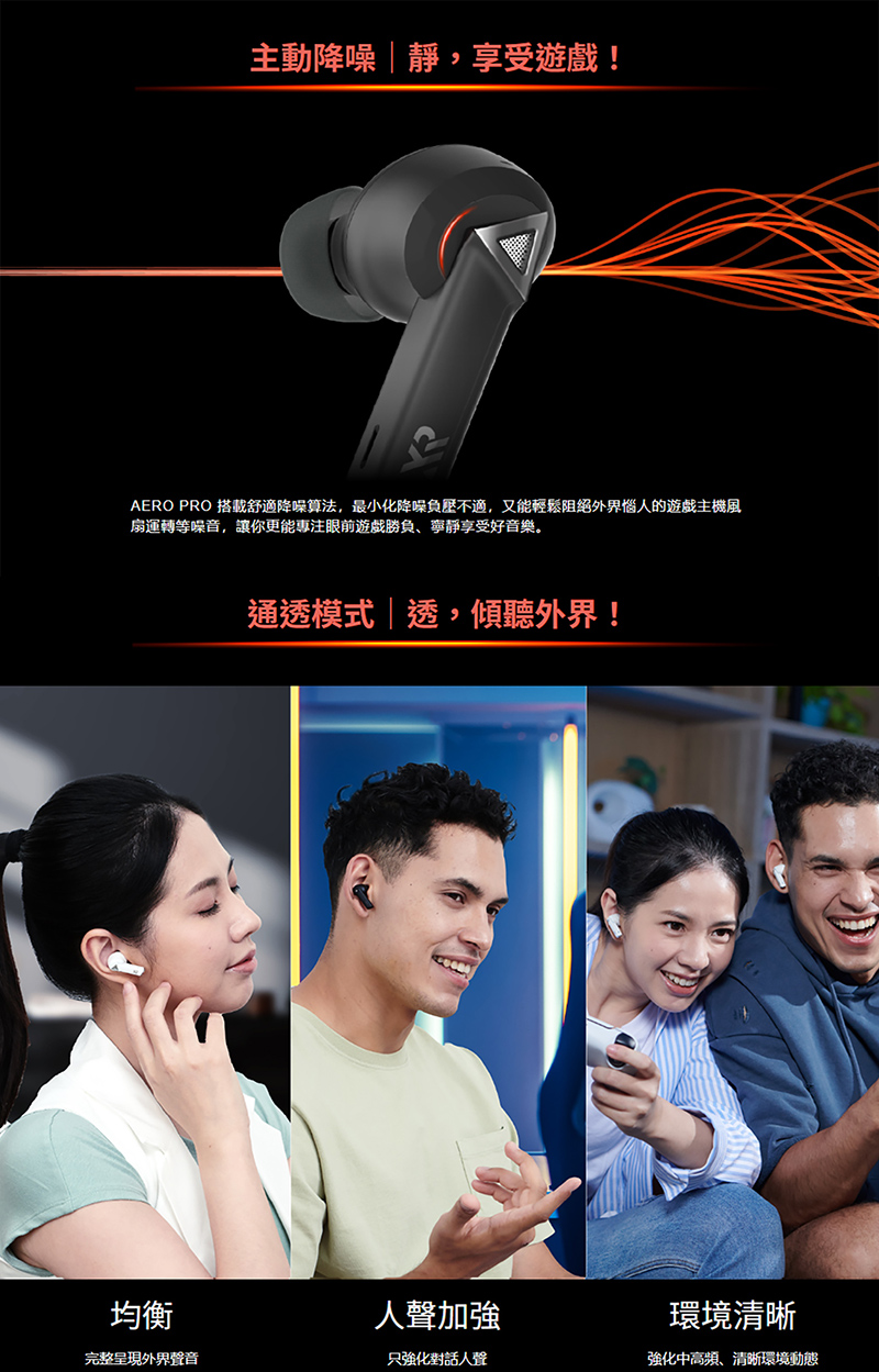 AERO PRO æ­è¼èé©éåªç®æ³,æå°åéåªè² å£ä¸é©,åè½è¼é¬é»çµå¤çæ±äººçéæ²ä¸»æ©é¢¨