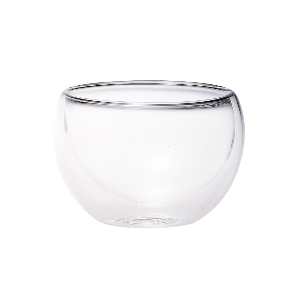 Yihthai 耐熱雙層玻璃碗 300ml 1入 M號(玻璃