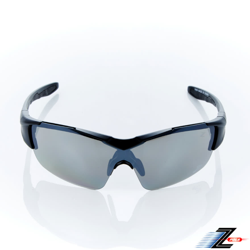 Z-POLS 新一代消光黑框 鼻墊可調全新設計 一片式電鍍鏡