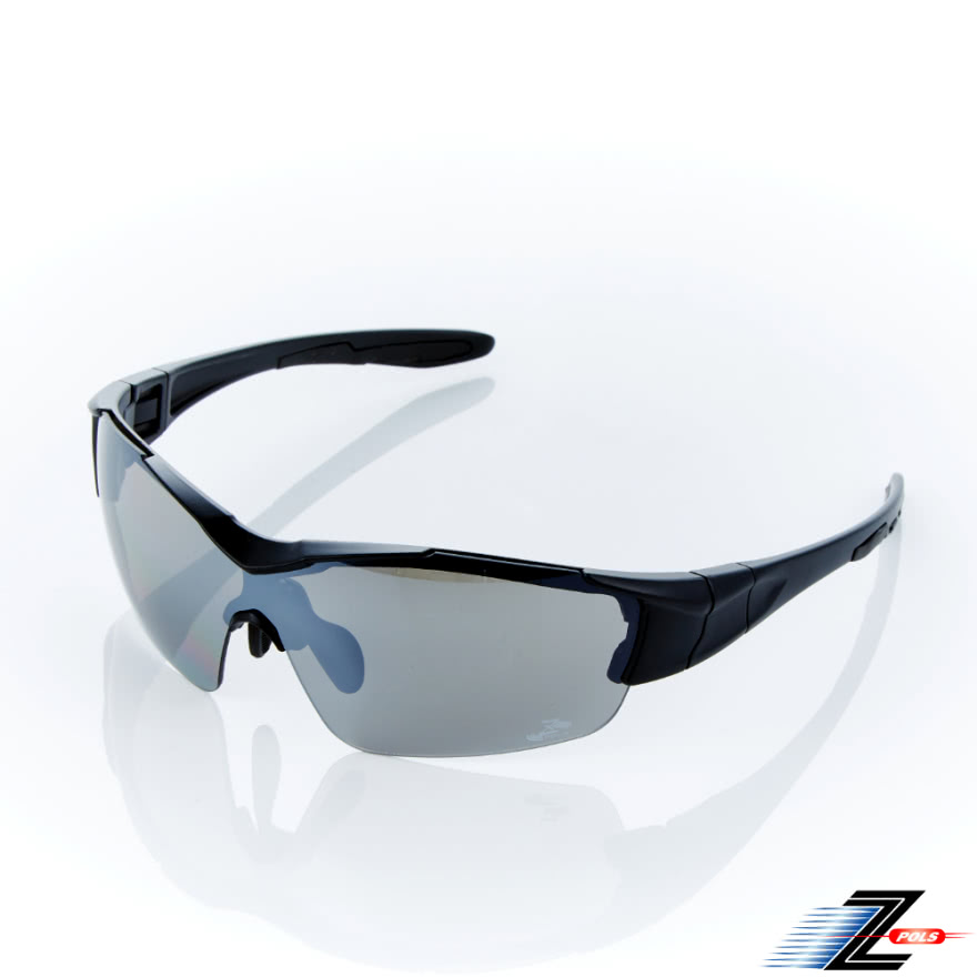 Z-POLS 新一代消光黑框 鼻墊可調全新設計 一片式電鍍鏡