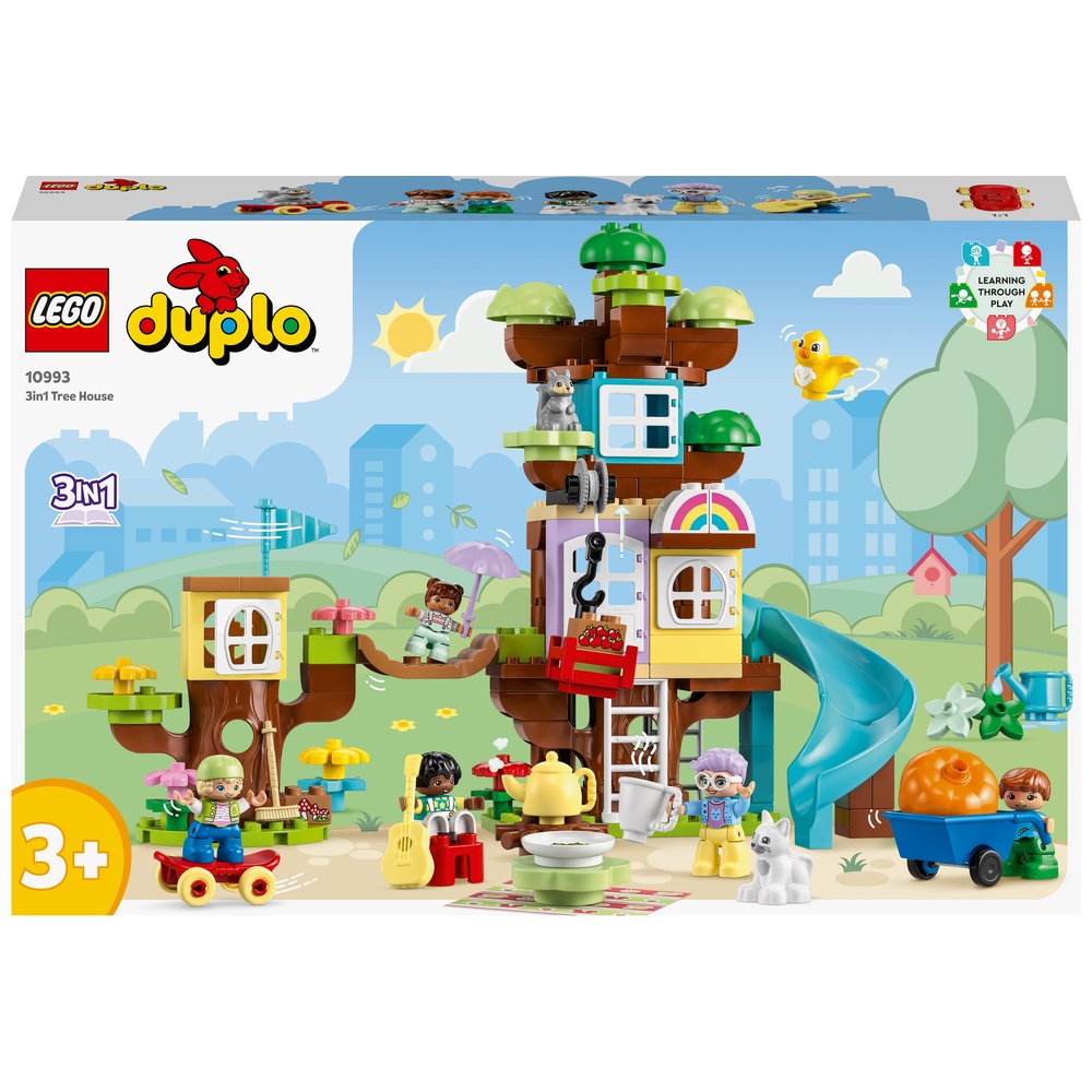 LEGO 樂高 10993 Duplo得寶系列 三合一樹屋(