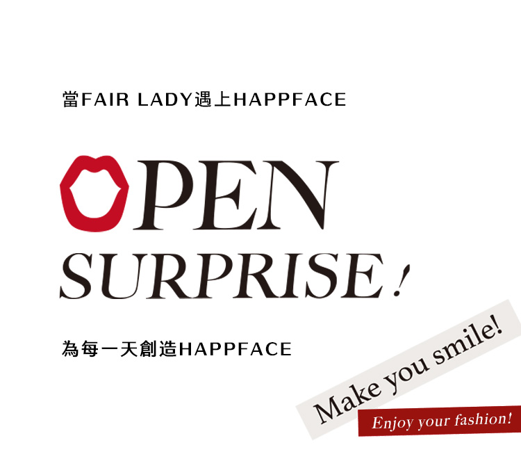 FAIR LADY 日本京都聯名 HAPPYFACE 典雅愛