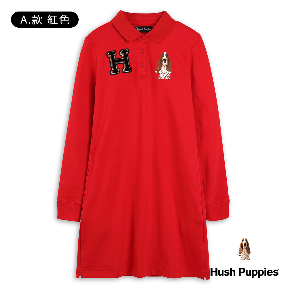 Hush Puppies 女裝 洋裝 經典人氣品牌長袖洋裝(