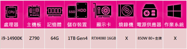 技嘉平台 i9廿四核GeForce RTX 4080{浩瀚霸