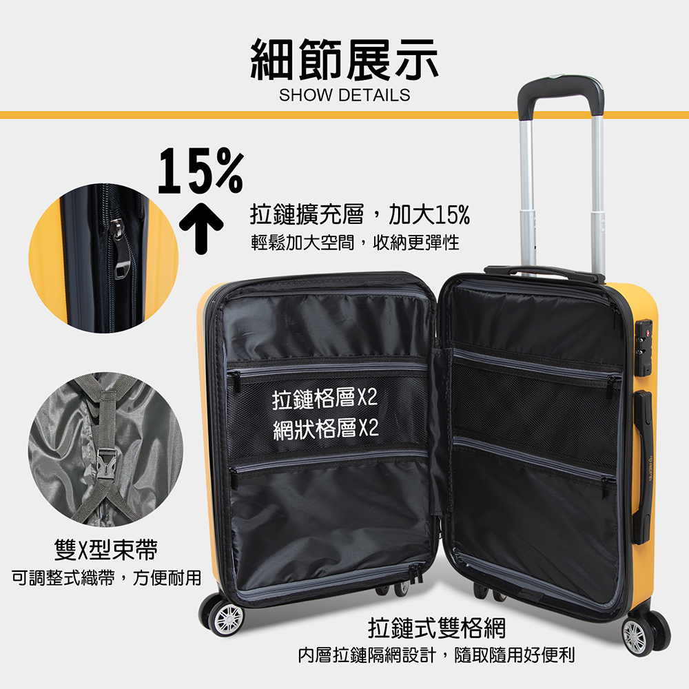 內層拉鏈隔網設計,隨取隨用好便利