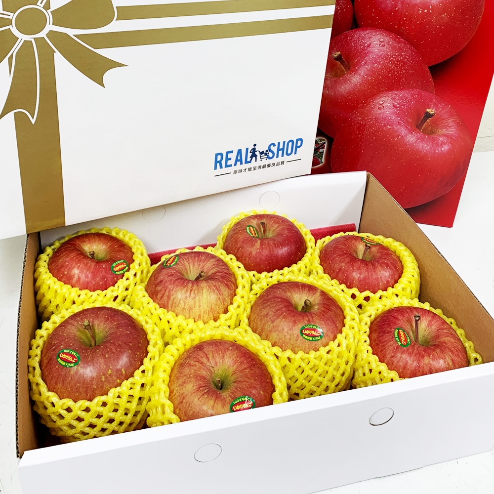 RealShop 真食材本舖 美國富士蜜蘋果2kg±10%x