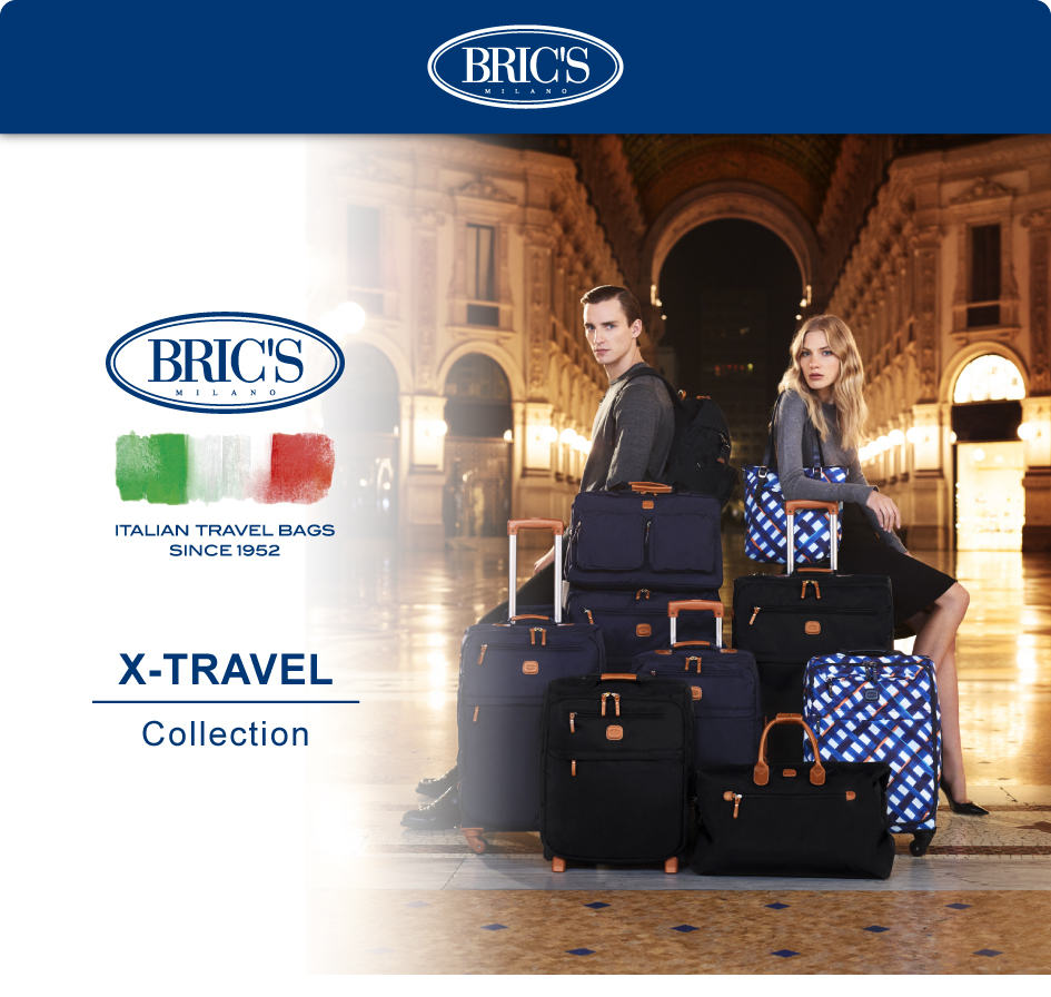 BRIC S 義大利時尚 X-Travel 後背包 可固定於