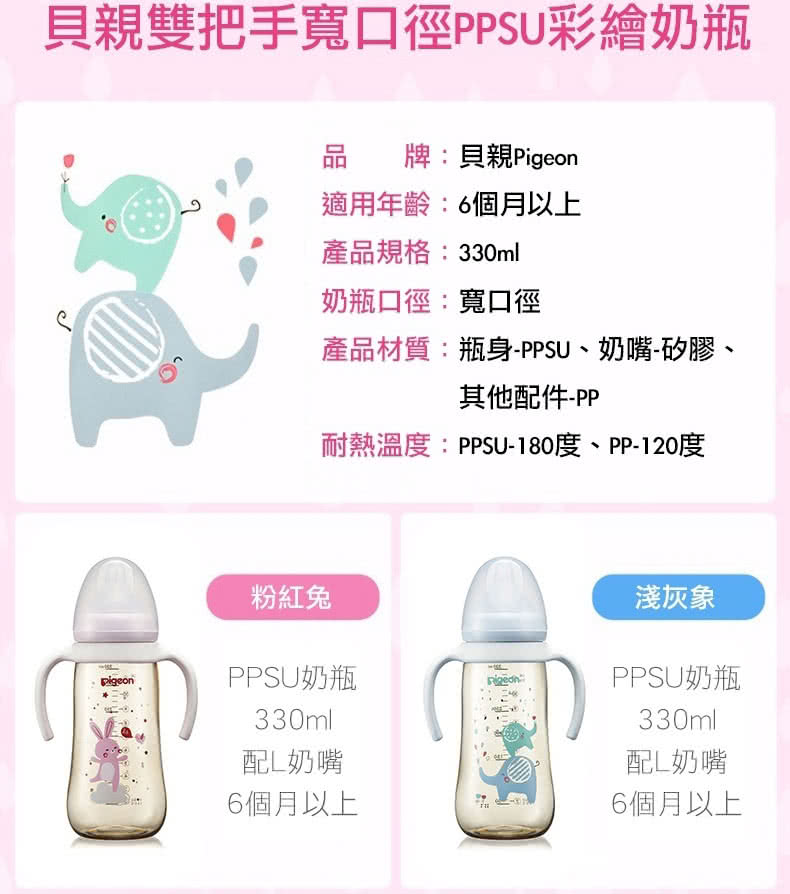 耐熱溫度PPSU180度、PP120度
