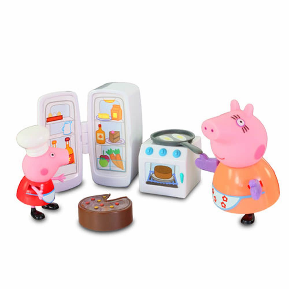 寶寶共和國 Peppa pig 粉紅豬 廚房玩具組 家家酒玩