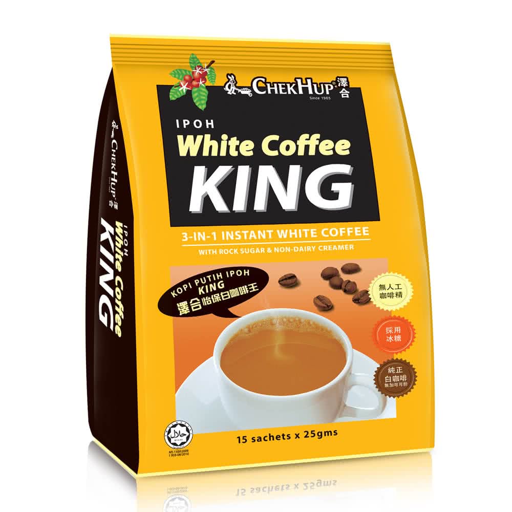 即期品-澤合 澤合怡保白咖啡含糖三合一(25gx15入/袋X