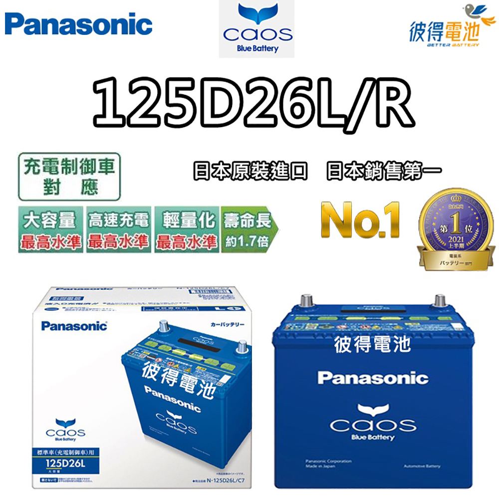 Panasonic 國際牌 125D26L 125D26R 