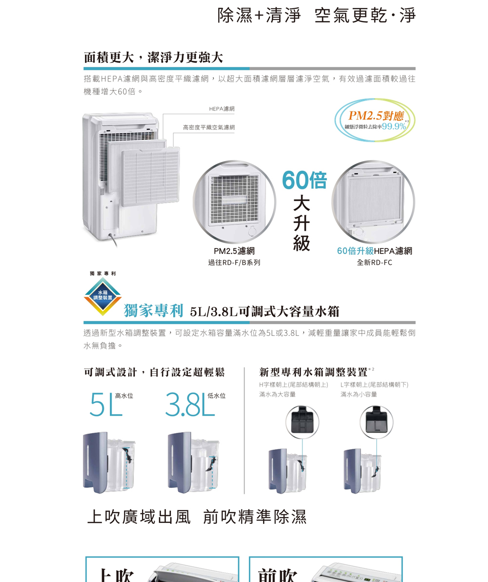 HITACHI 日立 一級能效9公升清淨型除濕機(RD-18