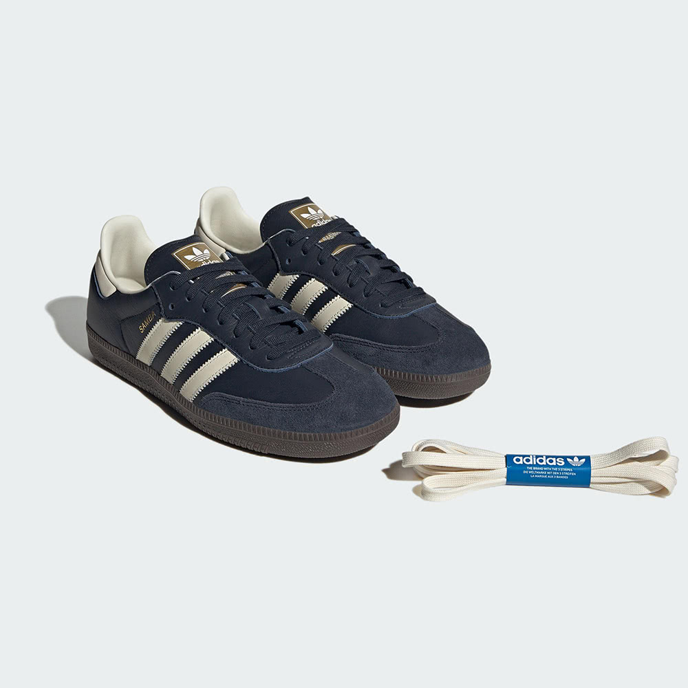 adidas 愛迪達 SAMBA OG 深藍 男鞋(ID20